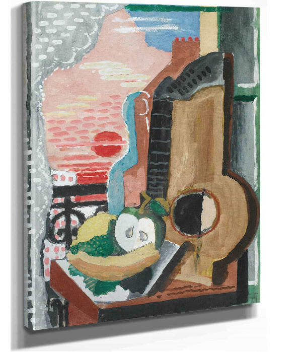 Nature Morte Devant La Fenetre by Louis Marcoussis