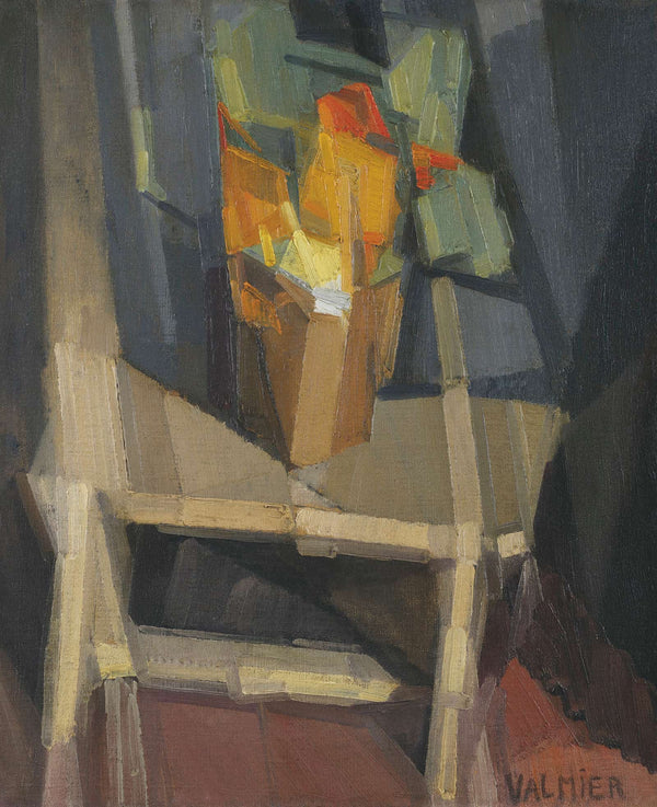 Nature Morte Sur Une Table by Georges Valmier