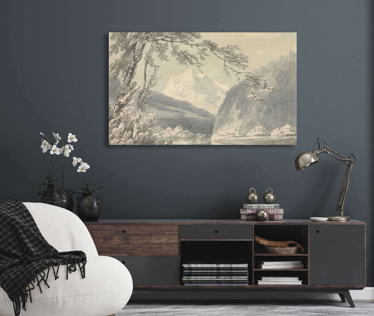 Near Grindelwald by Joseph Mallord William Turner