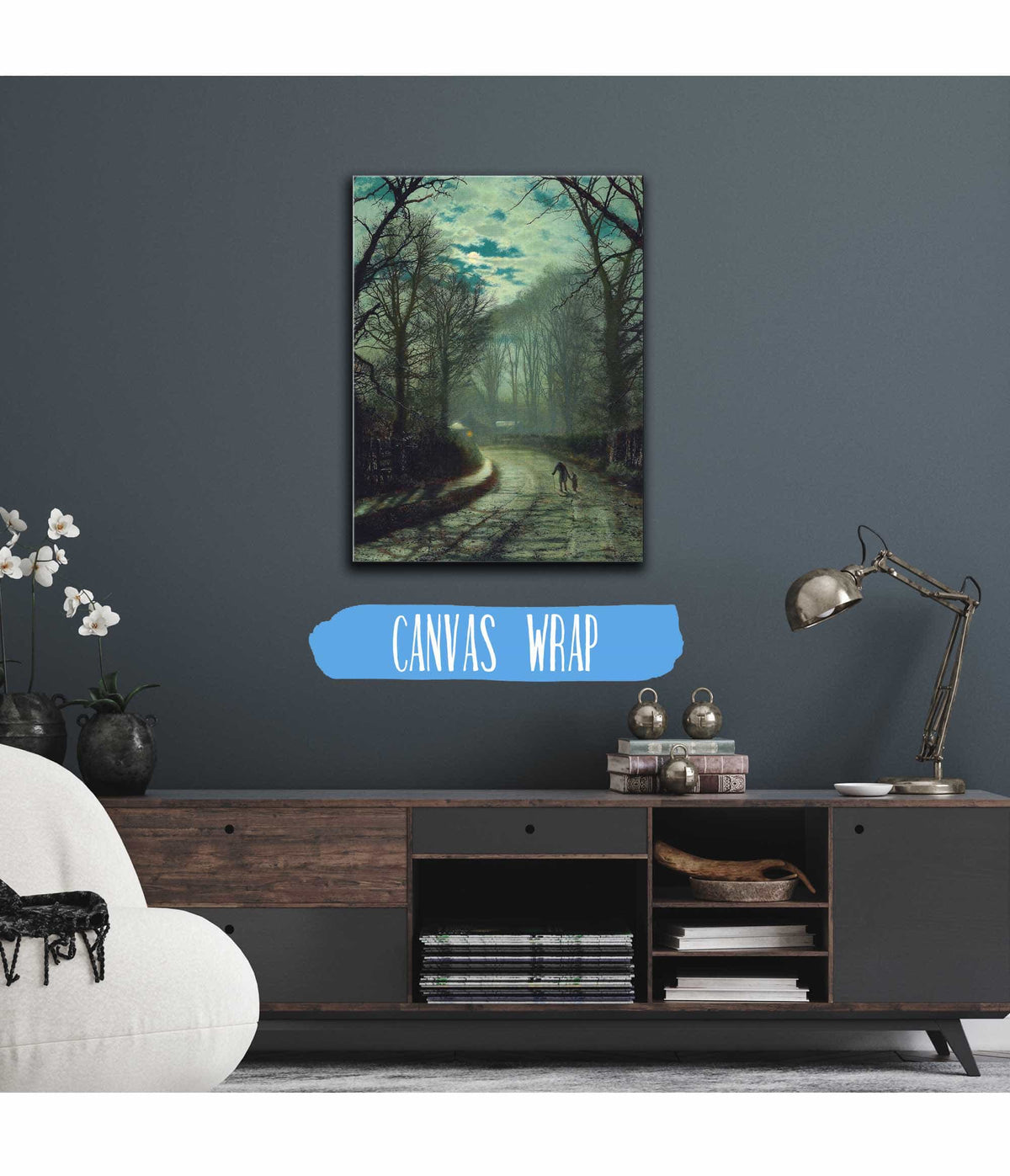 Nearing Home by John Atkinson Grimshaw