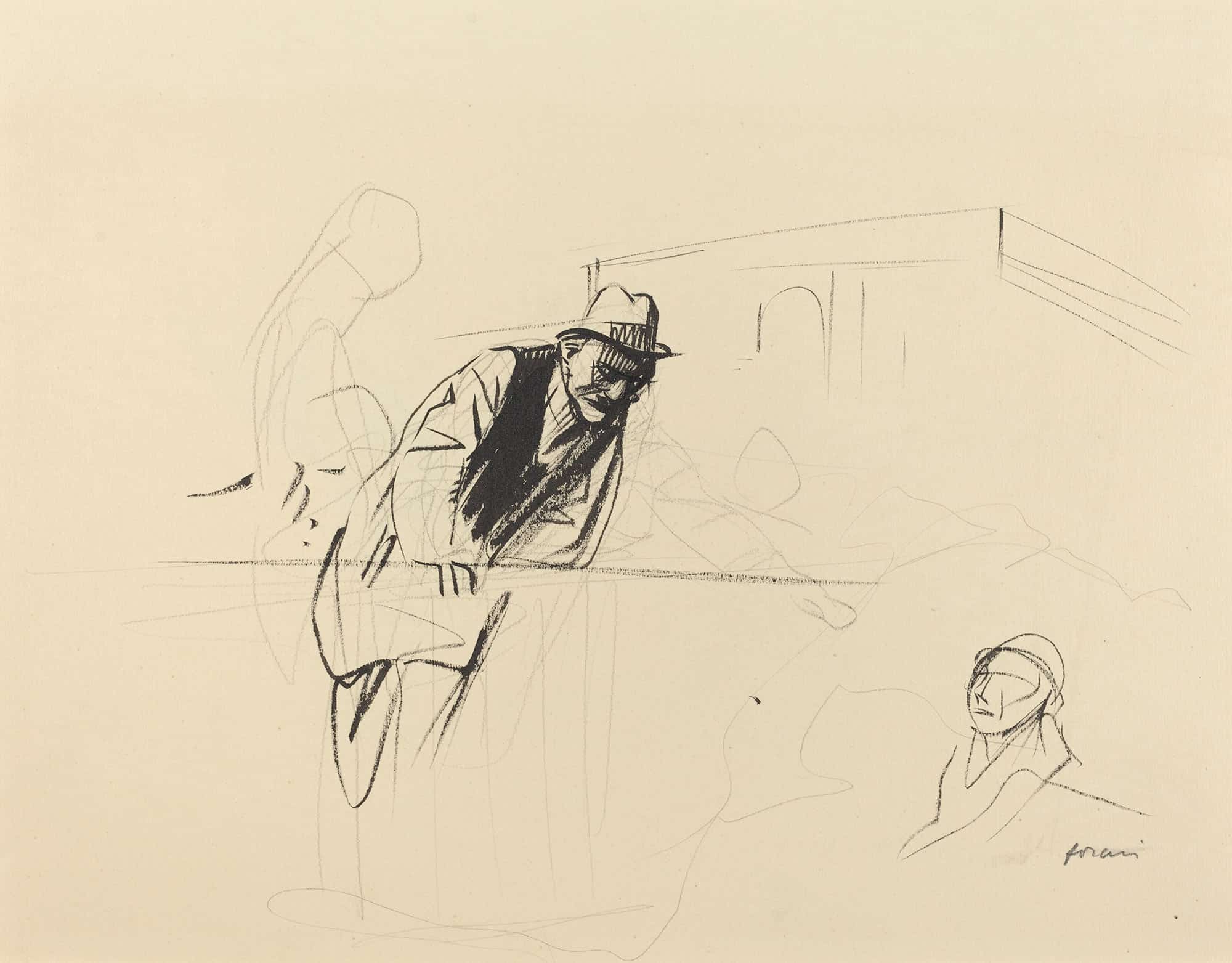 Negotiations At The Trianon Palace Versailles by Jean Louis Forain