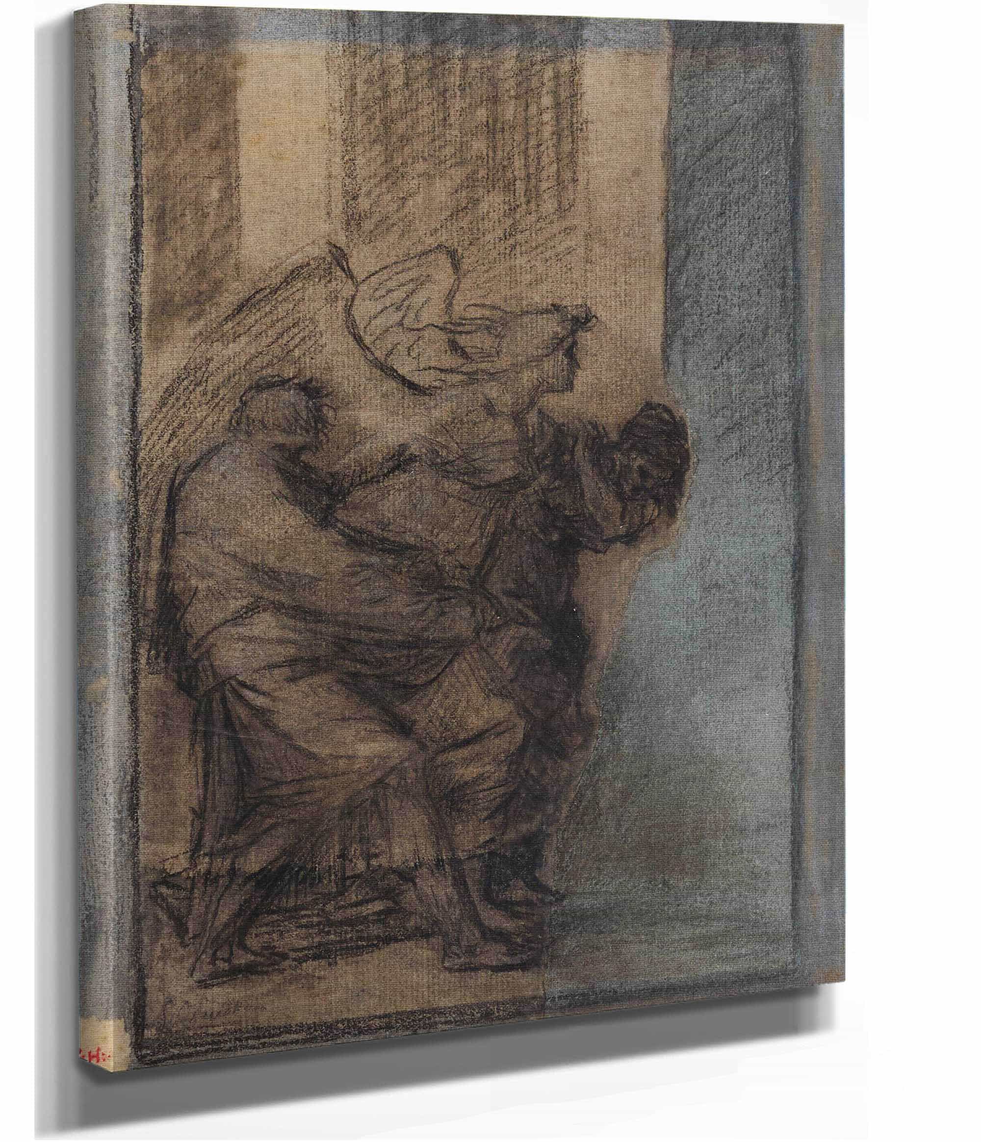 Nemesis Partie De Themis Et Nemesis by Pierre Paul Prudhon