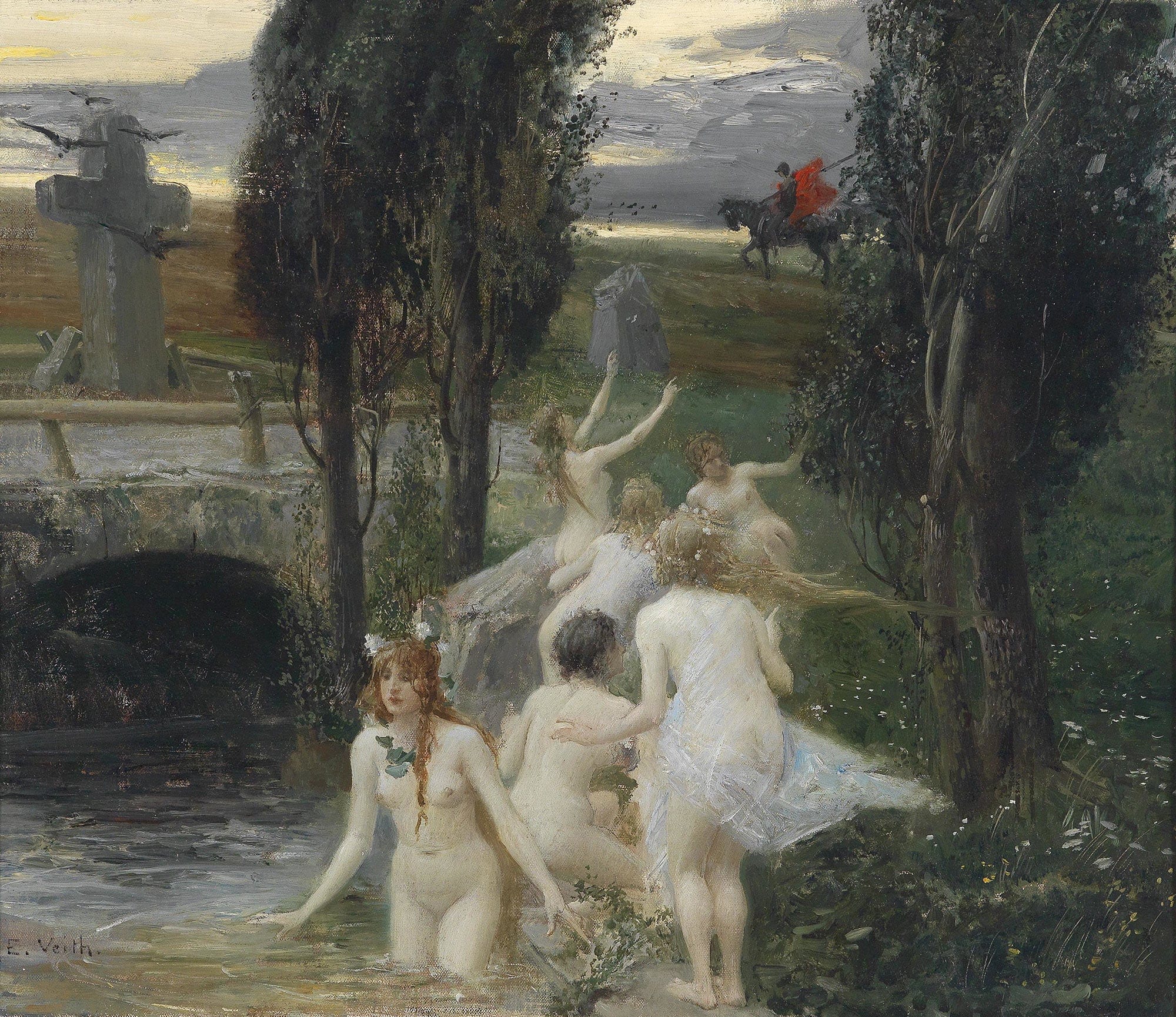Nereiden by Eduard Veith