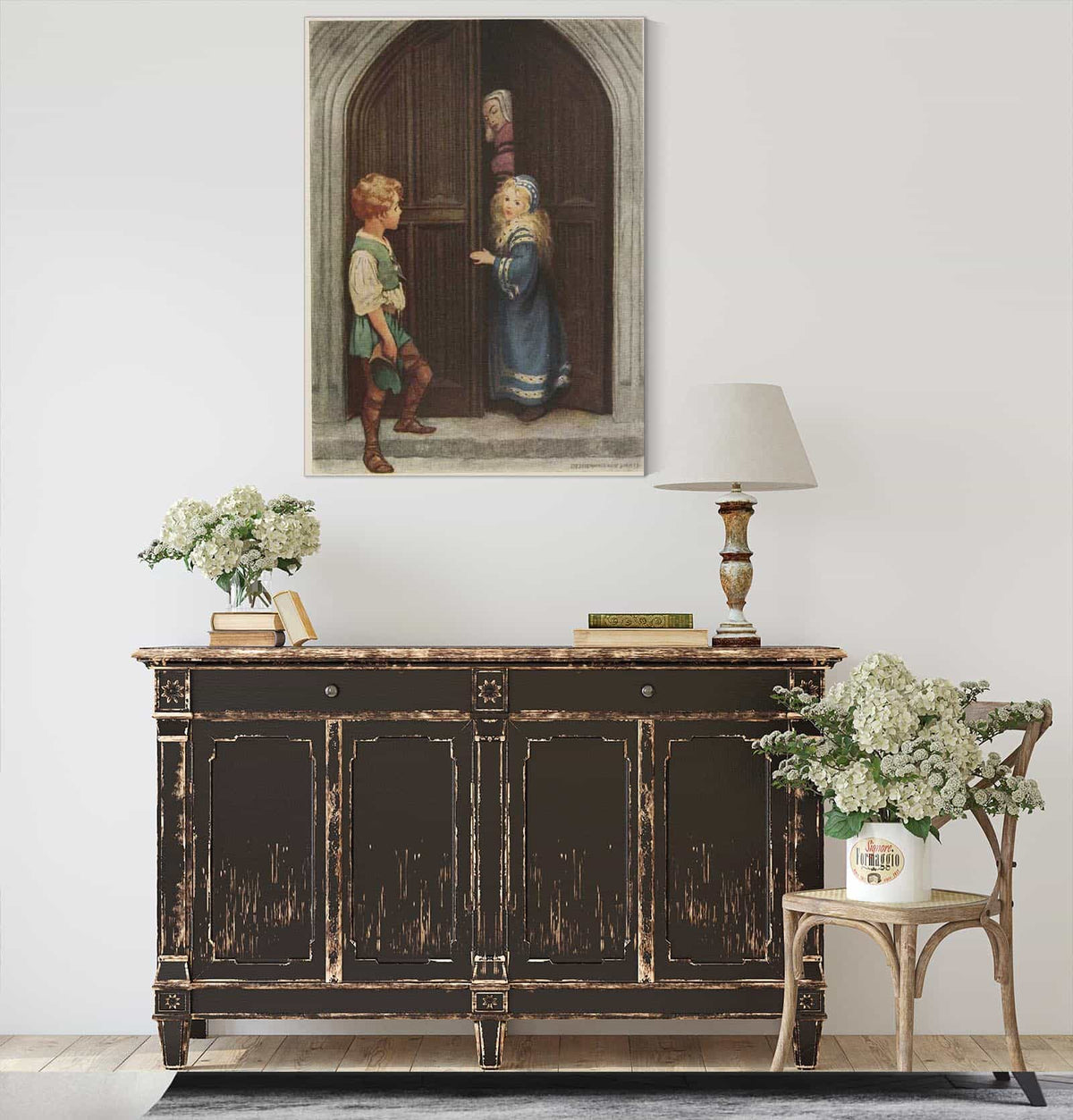 Never Mind Princess Irene He Said You Mustnt Kiss Me Tonight by Jessie Willcox Smith