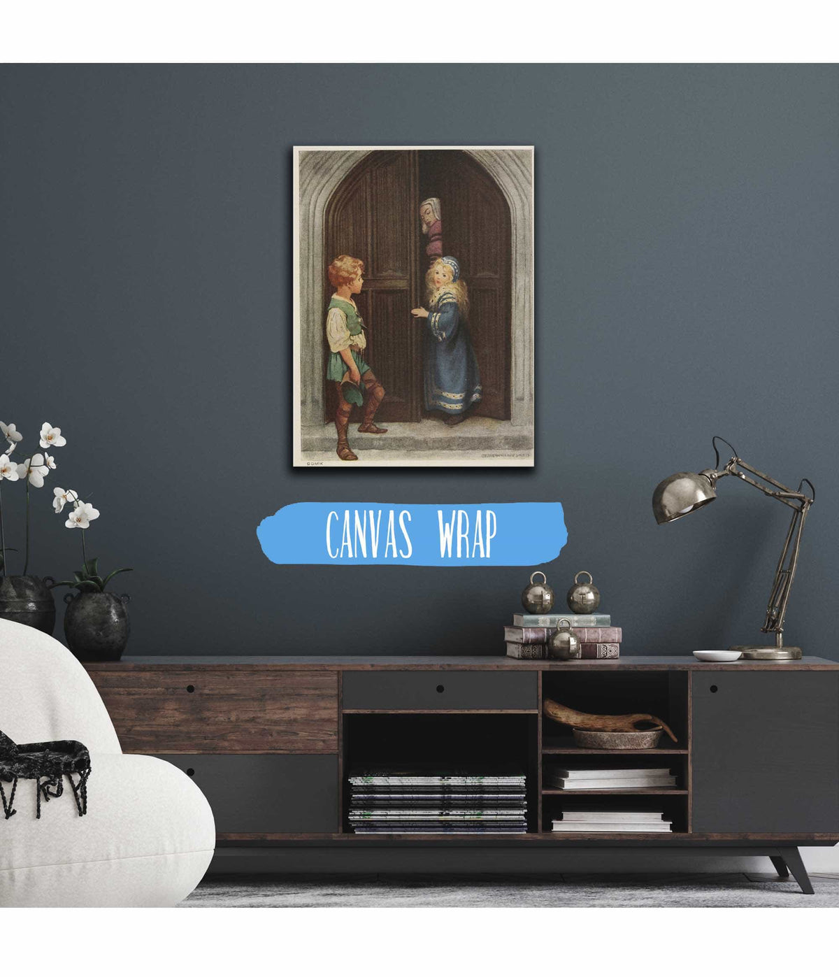 Never Mind Princess Irene He Said You Mustnt Kiss Me Tonight by Jessie Willcox Smith