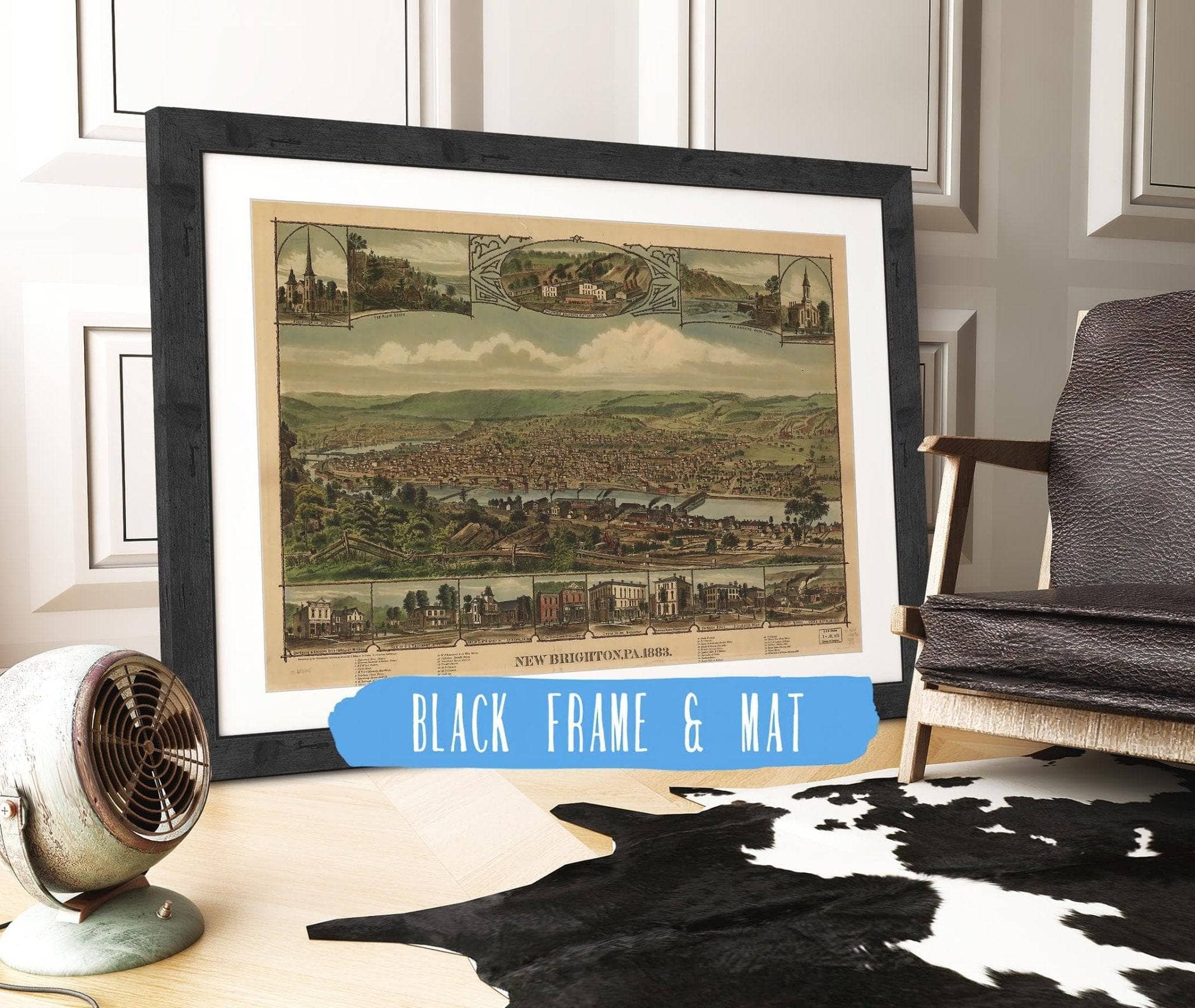 New Brighton Pa 1883 State of Pennsylvania