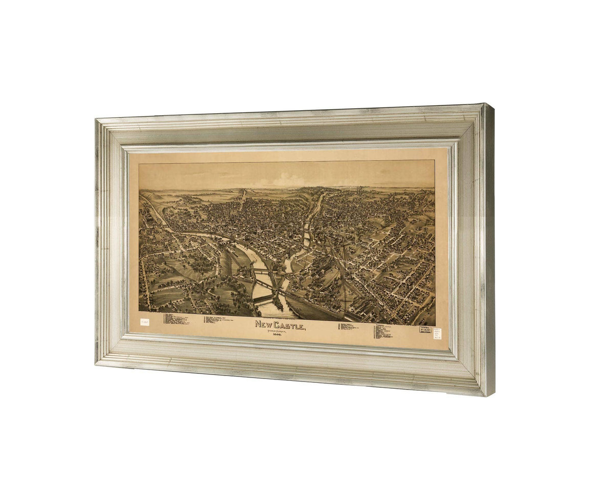 New Castle Pennsylvania 1896  State Of Pennsylvania