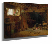 New England Kitchen by Eastman Johnson