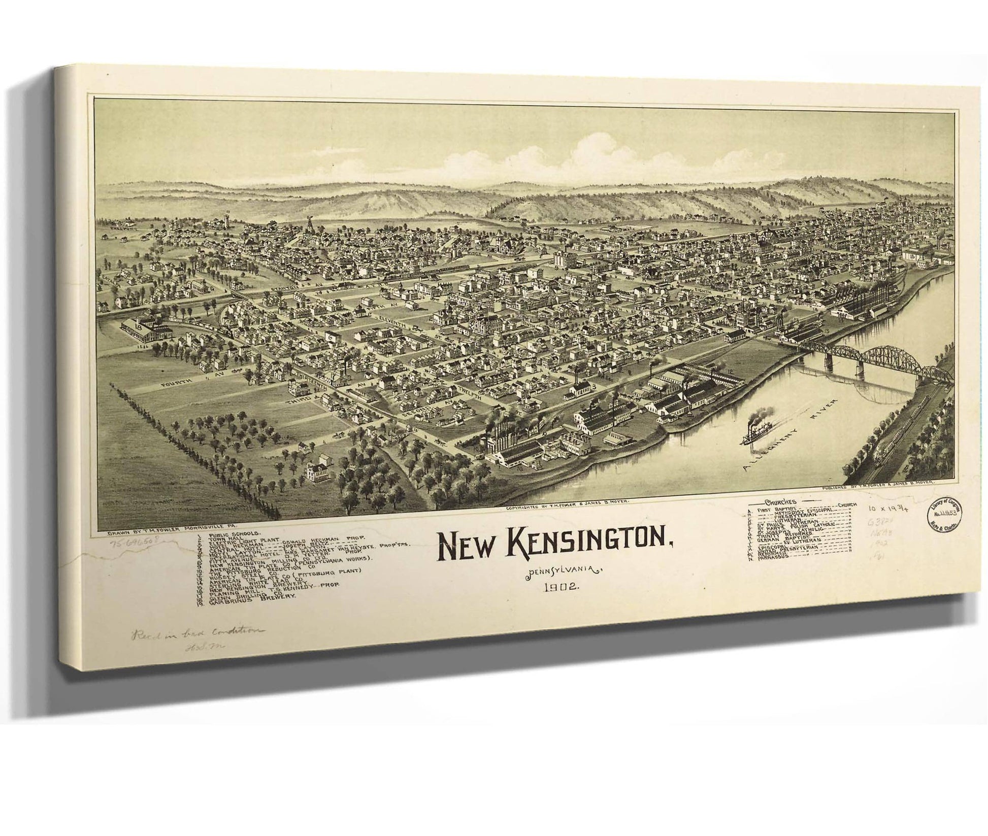 New Kensington Pennsylvania 1902  State Of Pennsylvania