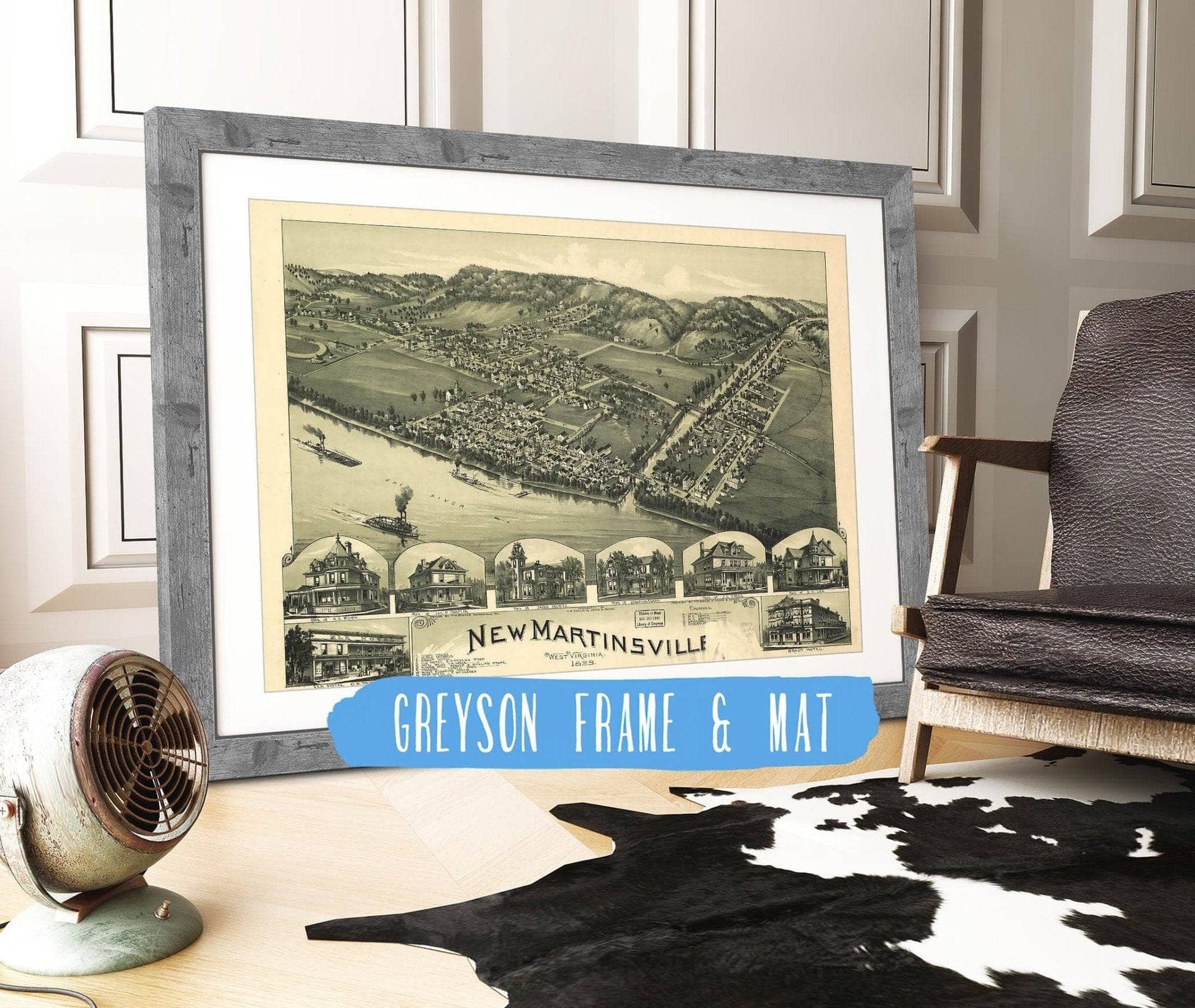 New Martinsville West Virginia 1899 State of West Virginia