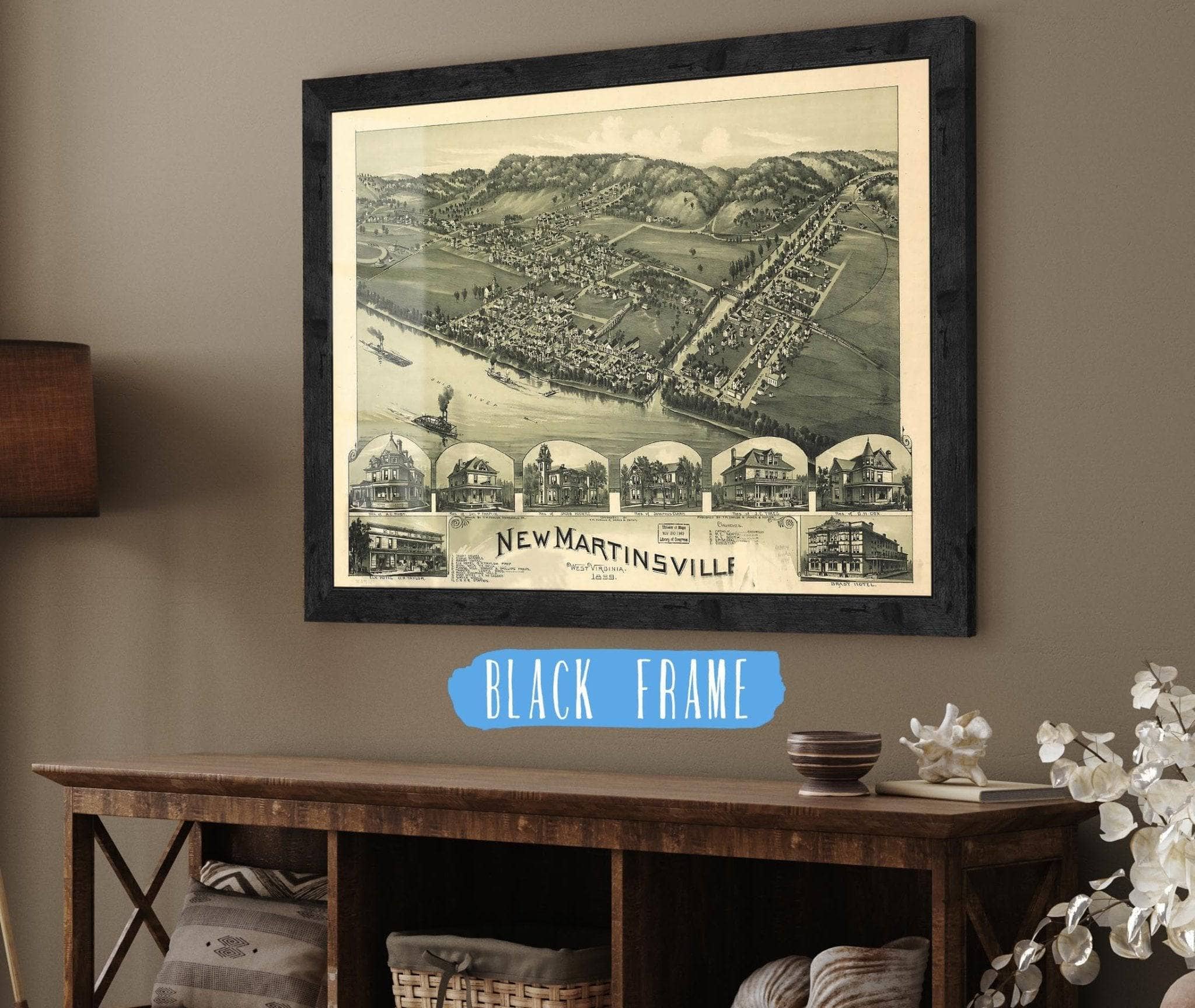 New Martinsville West Virginia 1899 State of West Virginia