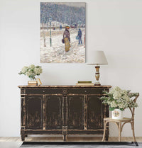 New York Street by Childe Hassam