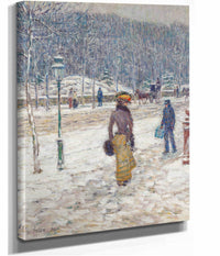 New York Street by Childe Hassam