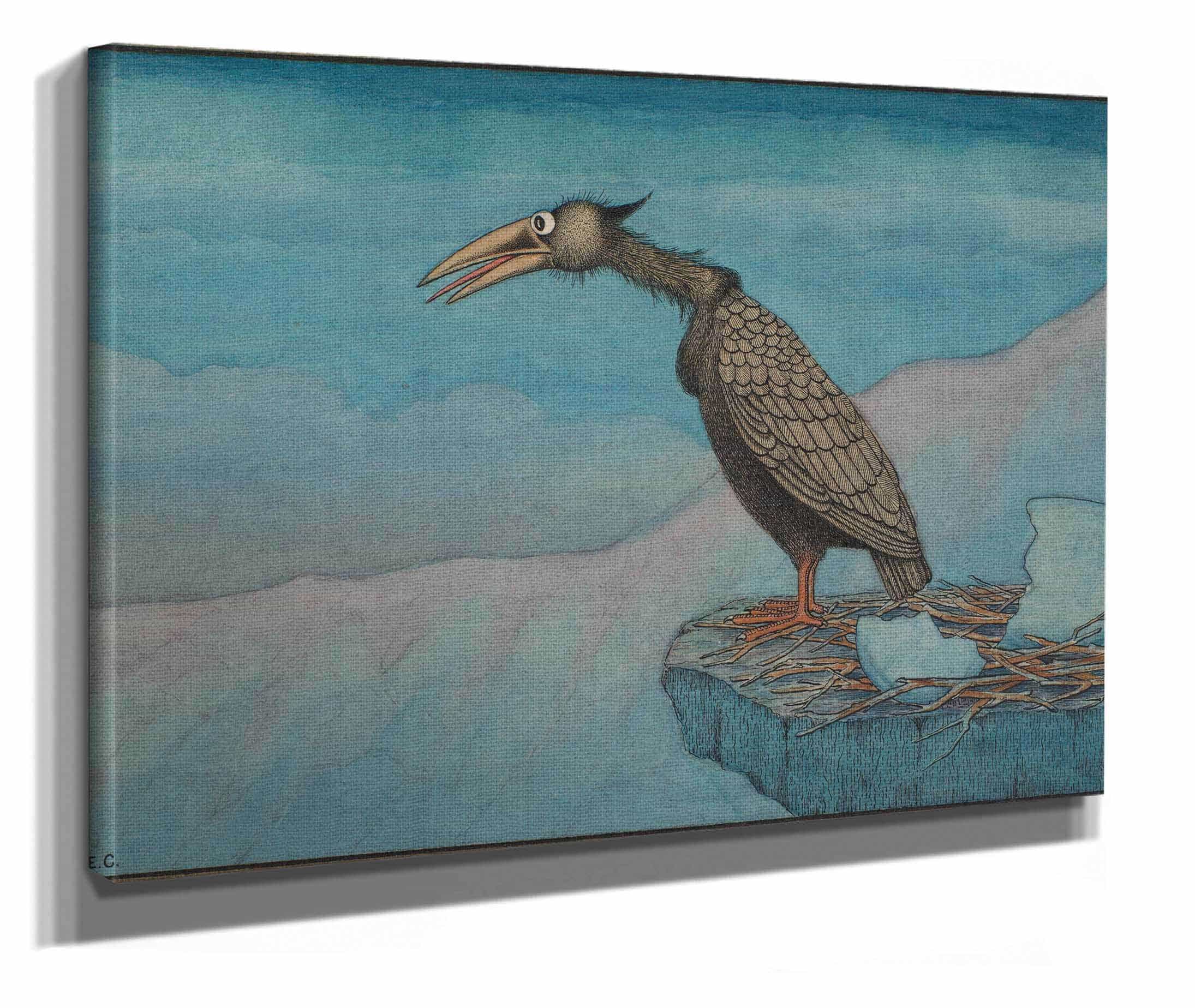 Newly Hatched Bird Of Prey by Herbert Crowley