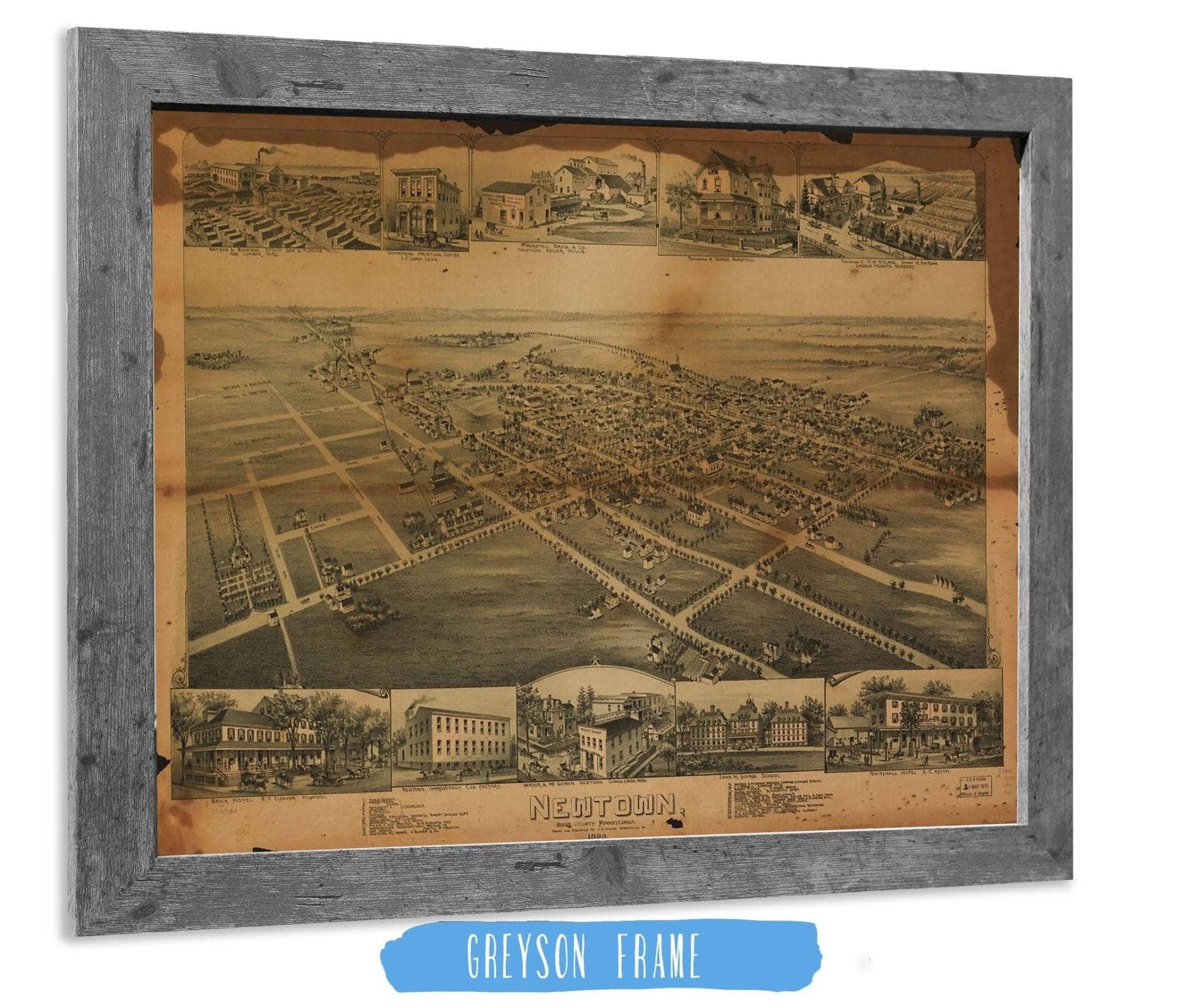 Newtown Bucks County Pennsylvania State of Pennsylvania