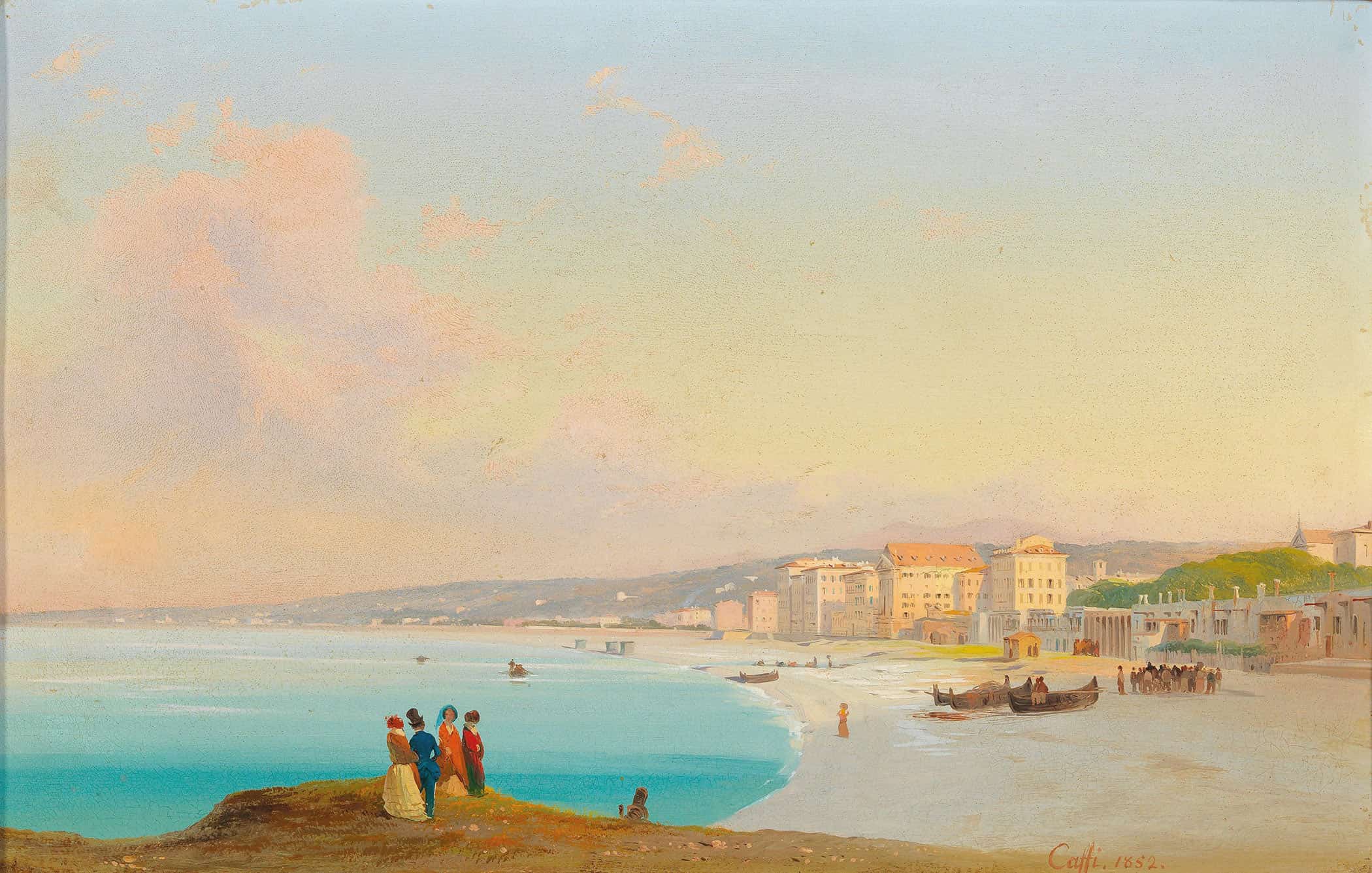 Nice by Ippolito Caffi