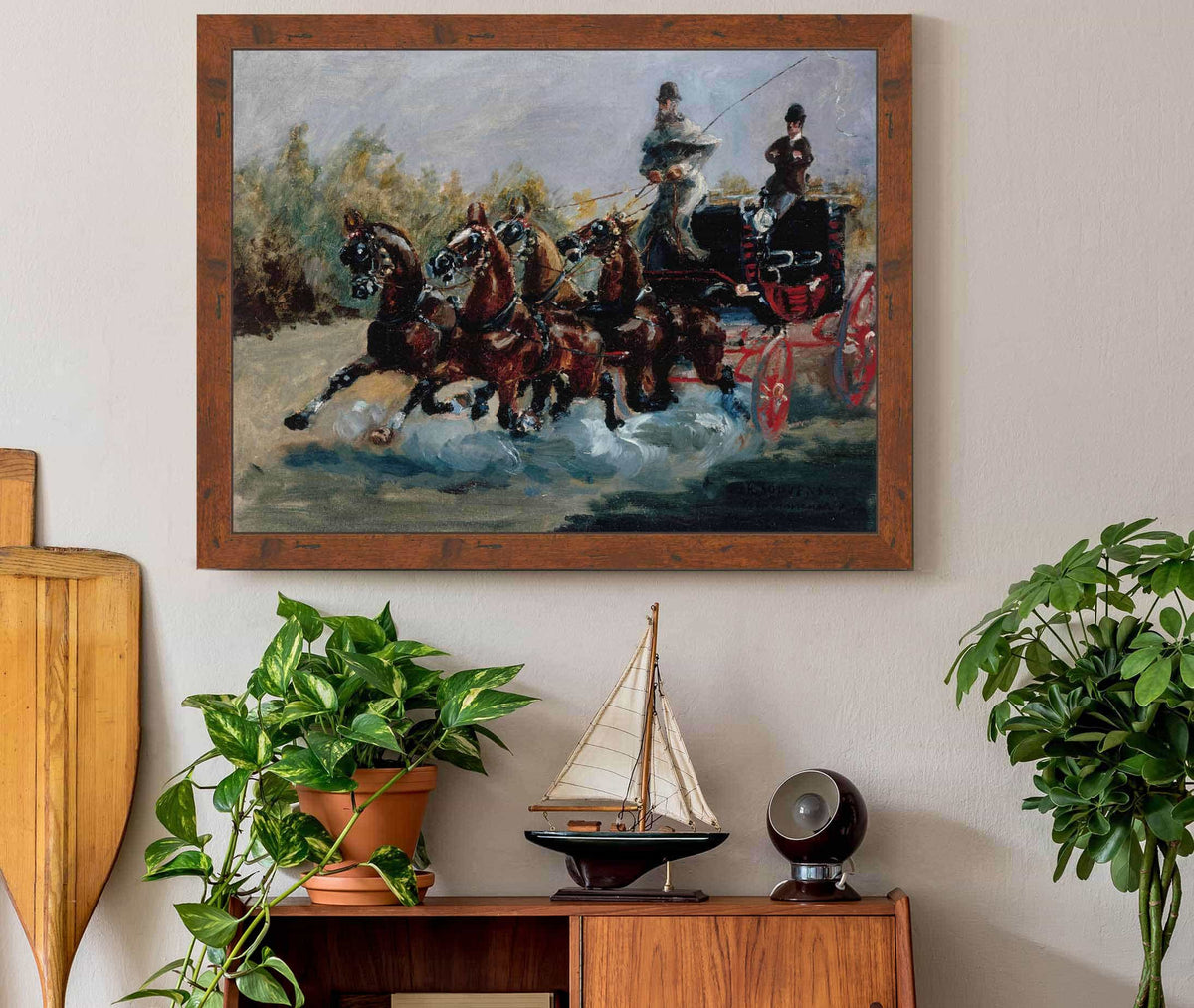 Nice Souvenir De La Promenade Des Anglais by Henri De Toulouse Lautrec