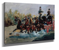 Nice Souvenir De La Promenade Des Anglais by Henri De Toulouse Lautrec