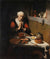 Old Woman Saying Grace Known As The Prayer Without End by Nicolaes Maes