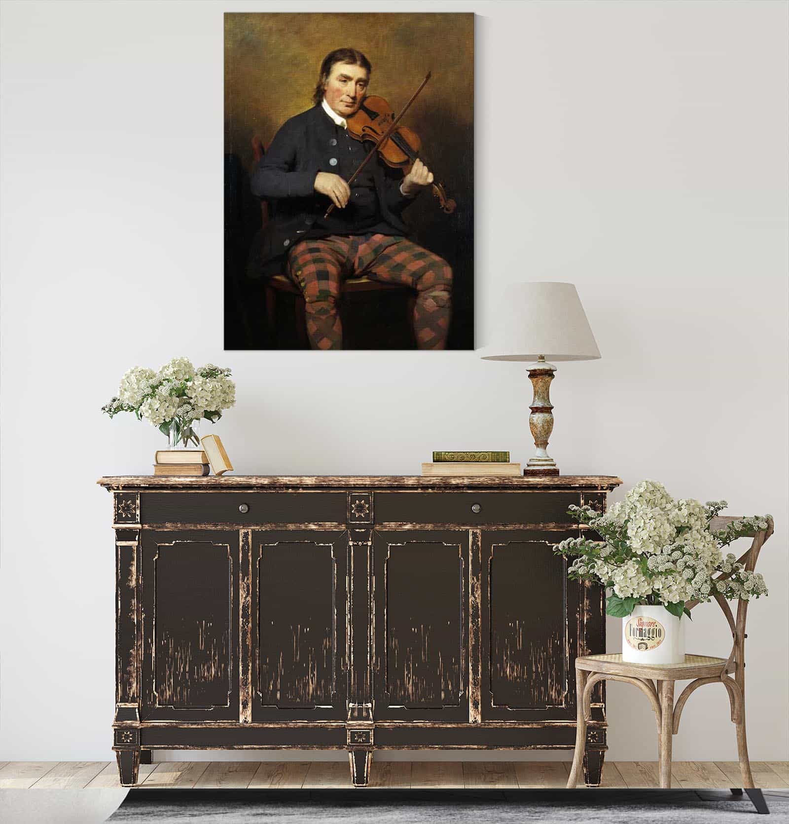 Niel Gow  Violinist And Composer by Sir Henry Raeburn