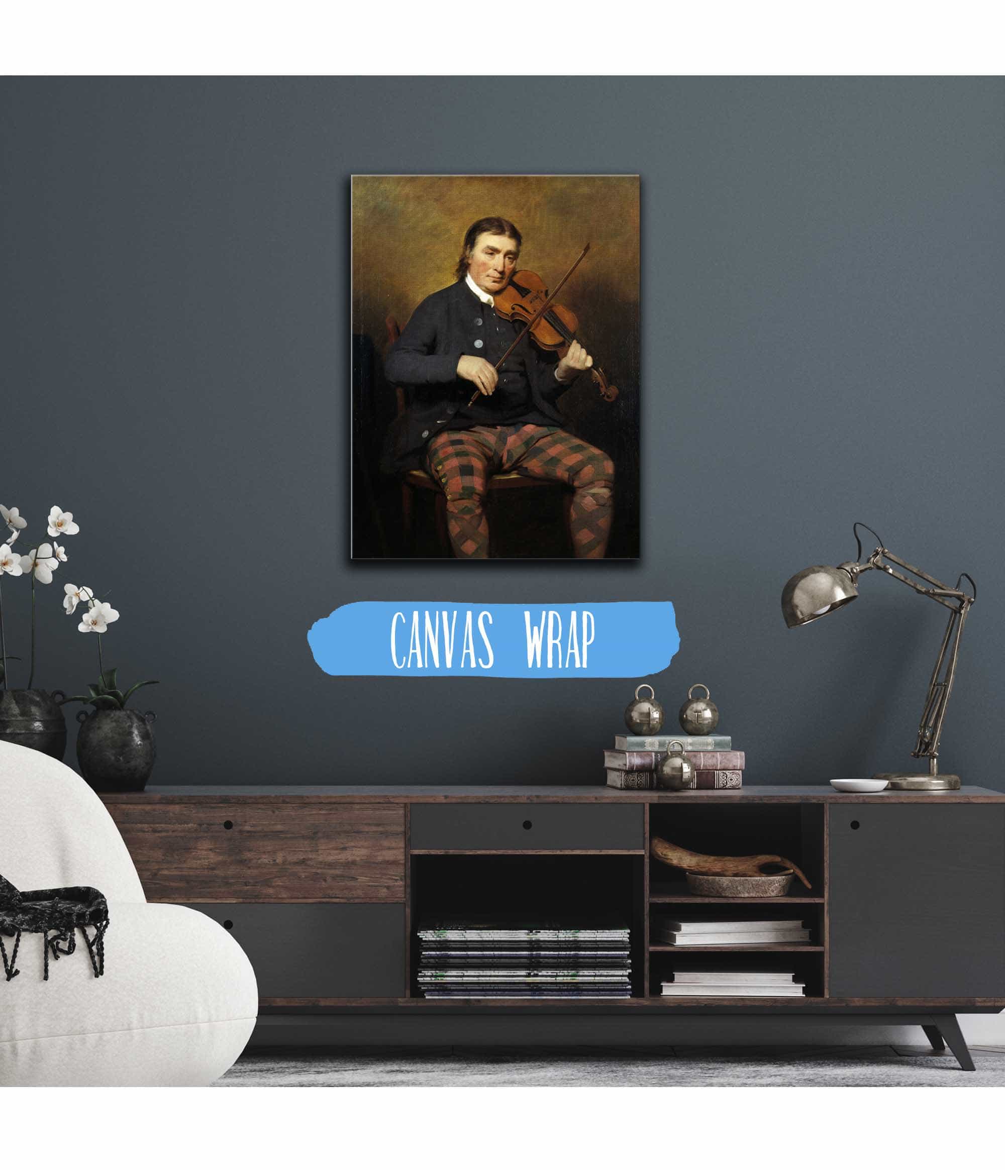 Niel Gow  Violinist And Composer by Sir Henry Raeburn