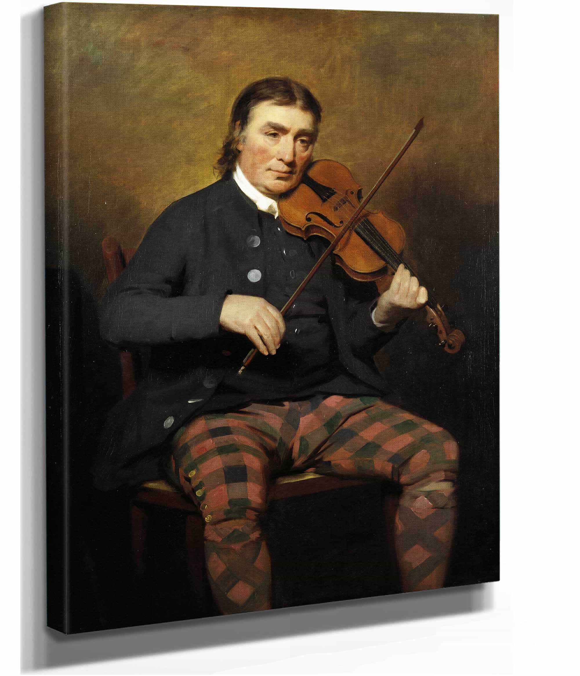 Niel Gow  Violinist And Composer by Sir Henry Raeburn