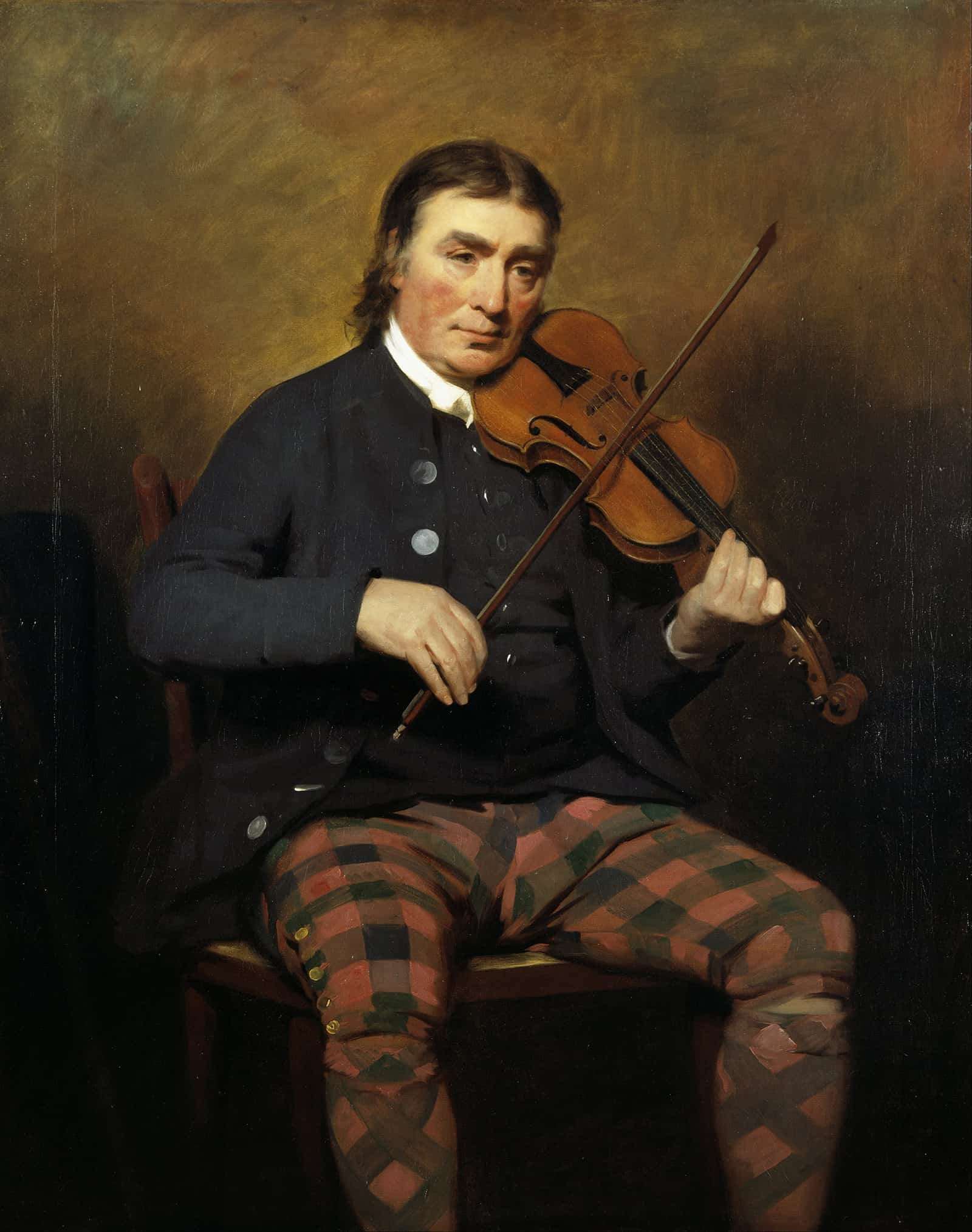 Niel Gow  Violinist And Composer by Sir Henry Raeburn