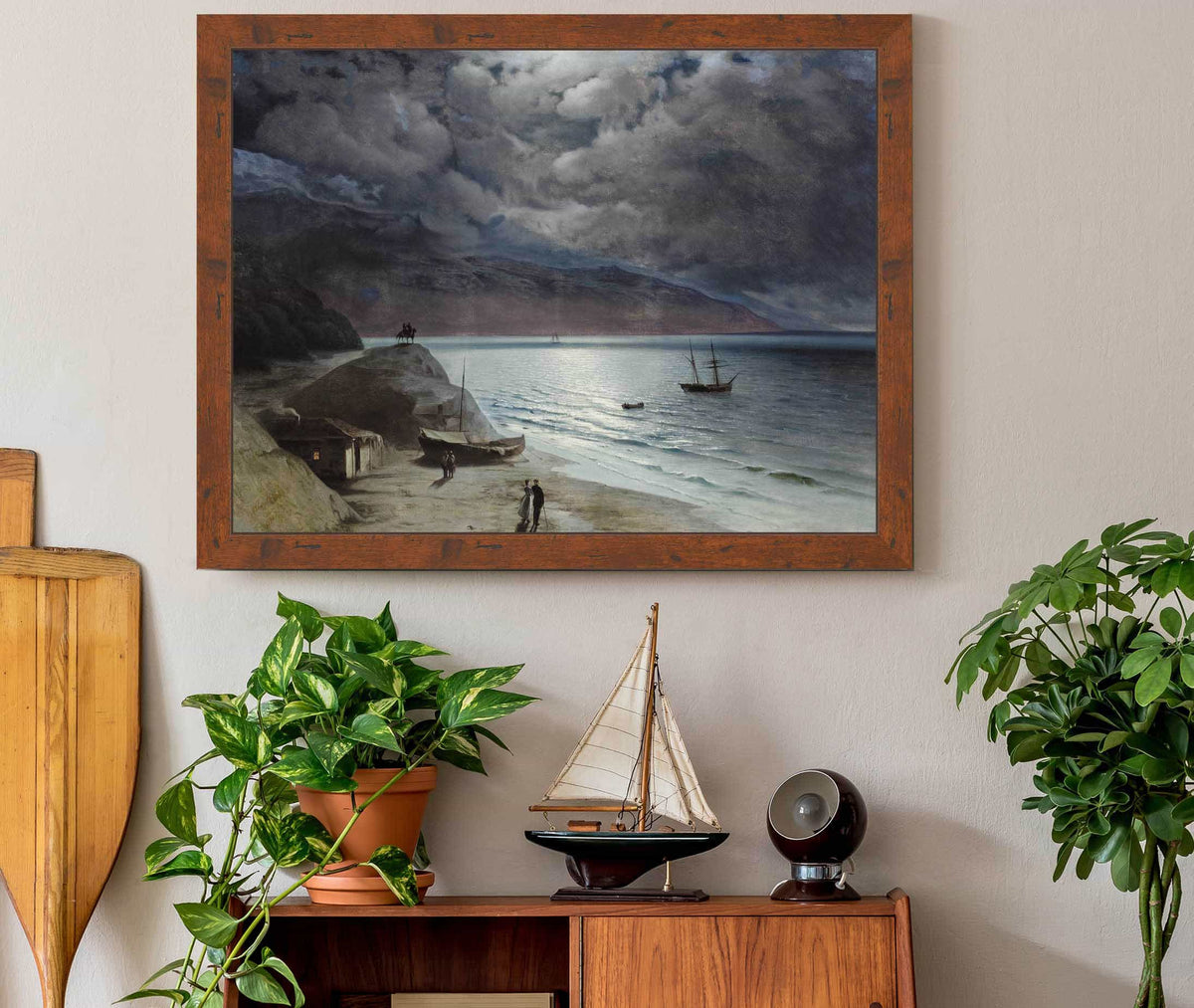 Night At Gurzof by Ivan Konstantinovich Aivazovsky