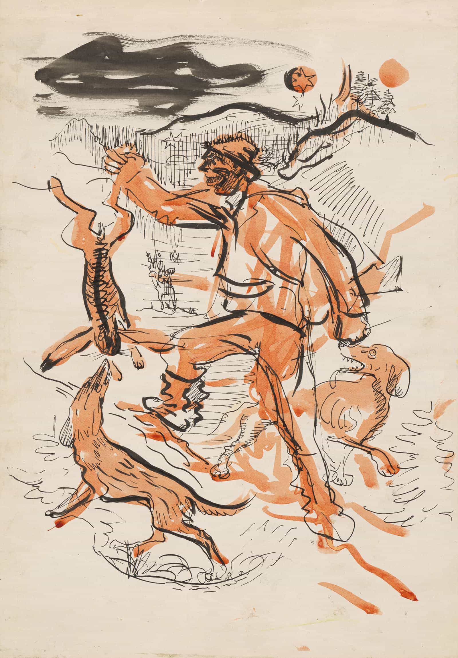 Night Hunt by Arnold Peter Weisz Kubincan