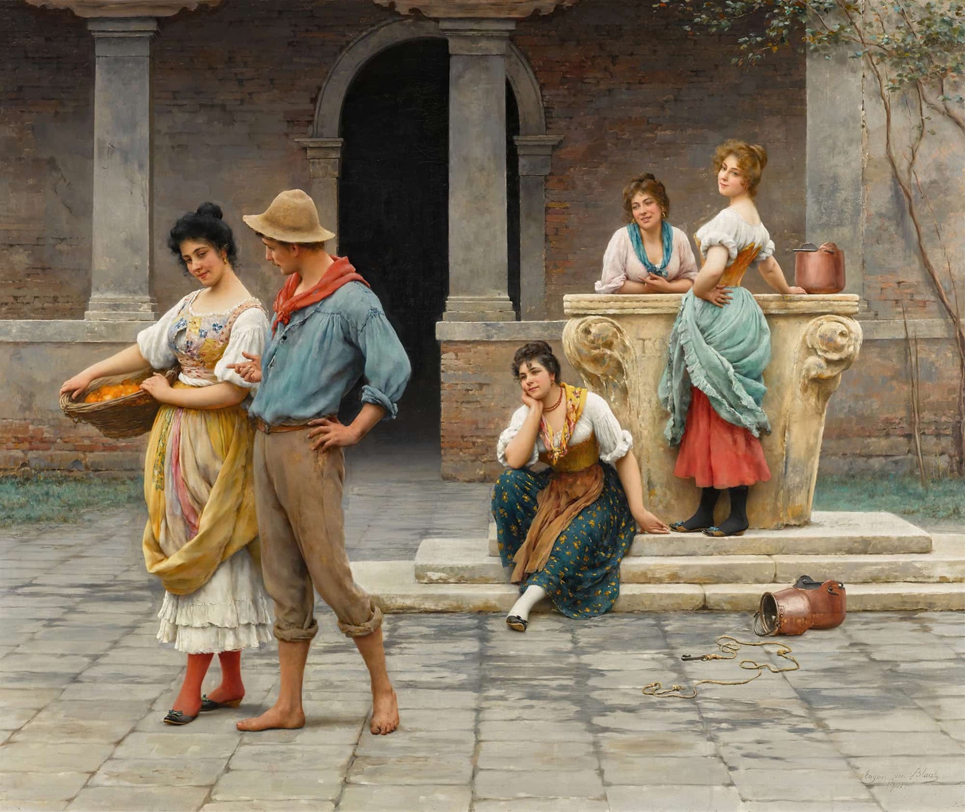 No Love Without Envy by Eugen Von Blaas