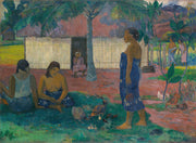No Te Aha Oe Riri Why Are You Angry by Paul Gauguin