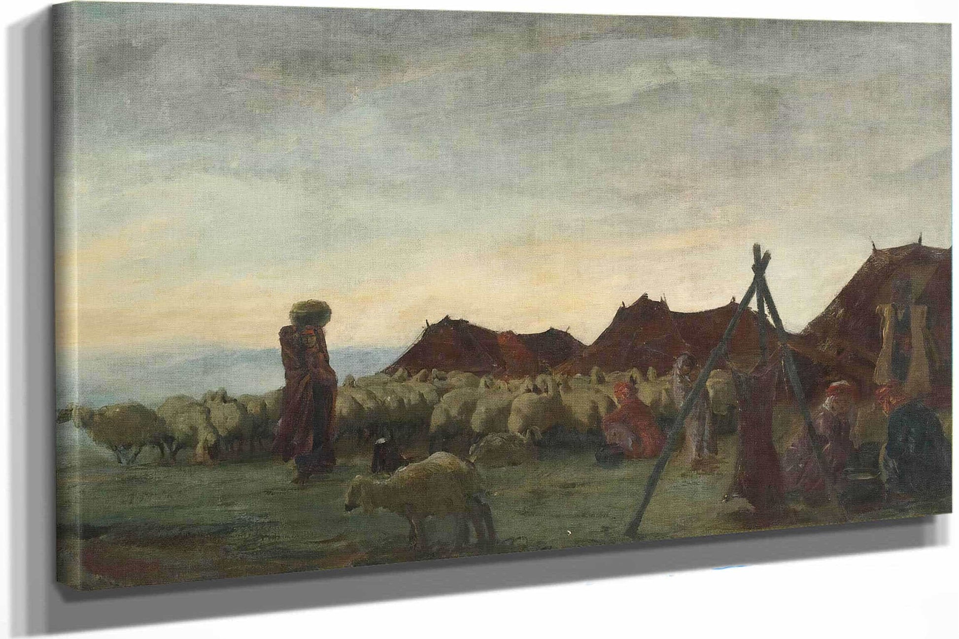 Nomads In The Region Of Meshed By Alexander Evgenievich Yakovlev