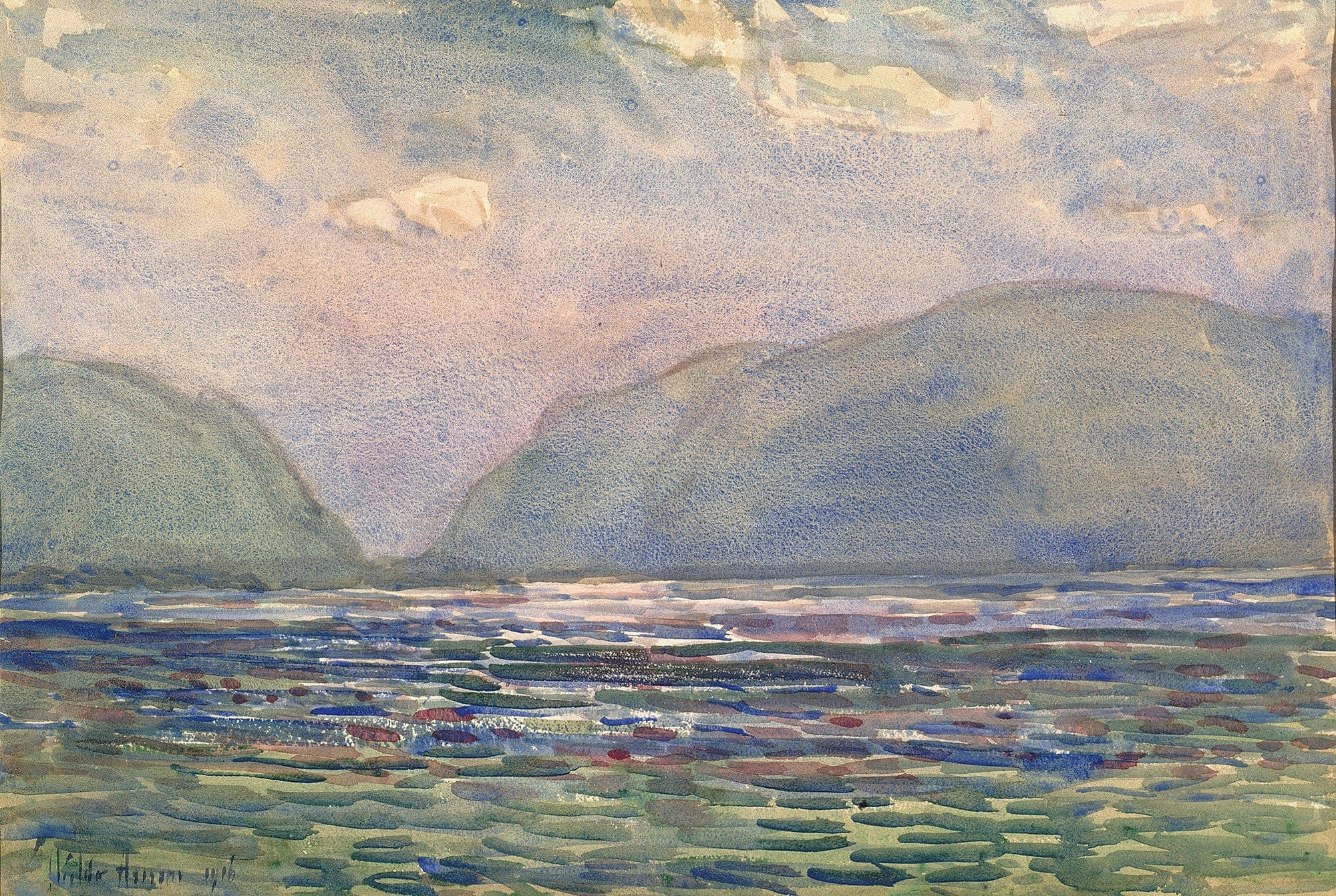 Noon Above Newburgh by Childe Hassam