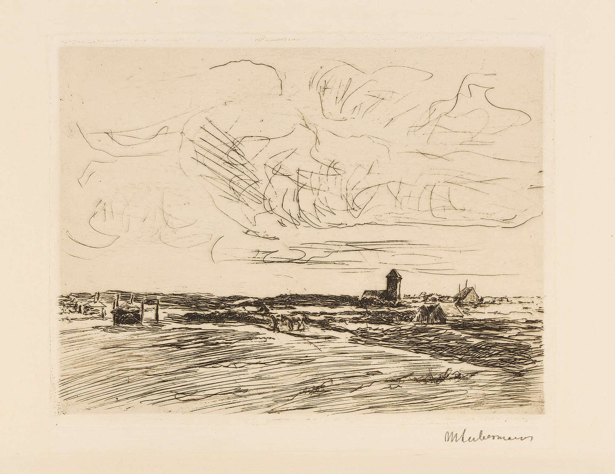 Nordwykabend by Max Liebermann