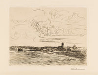 Nordwykabend by Max Liebermann