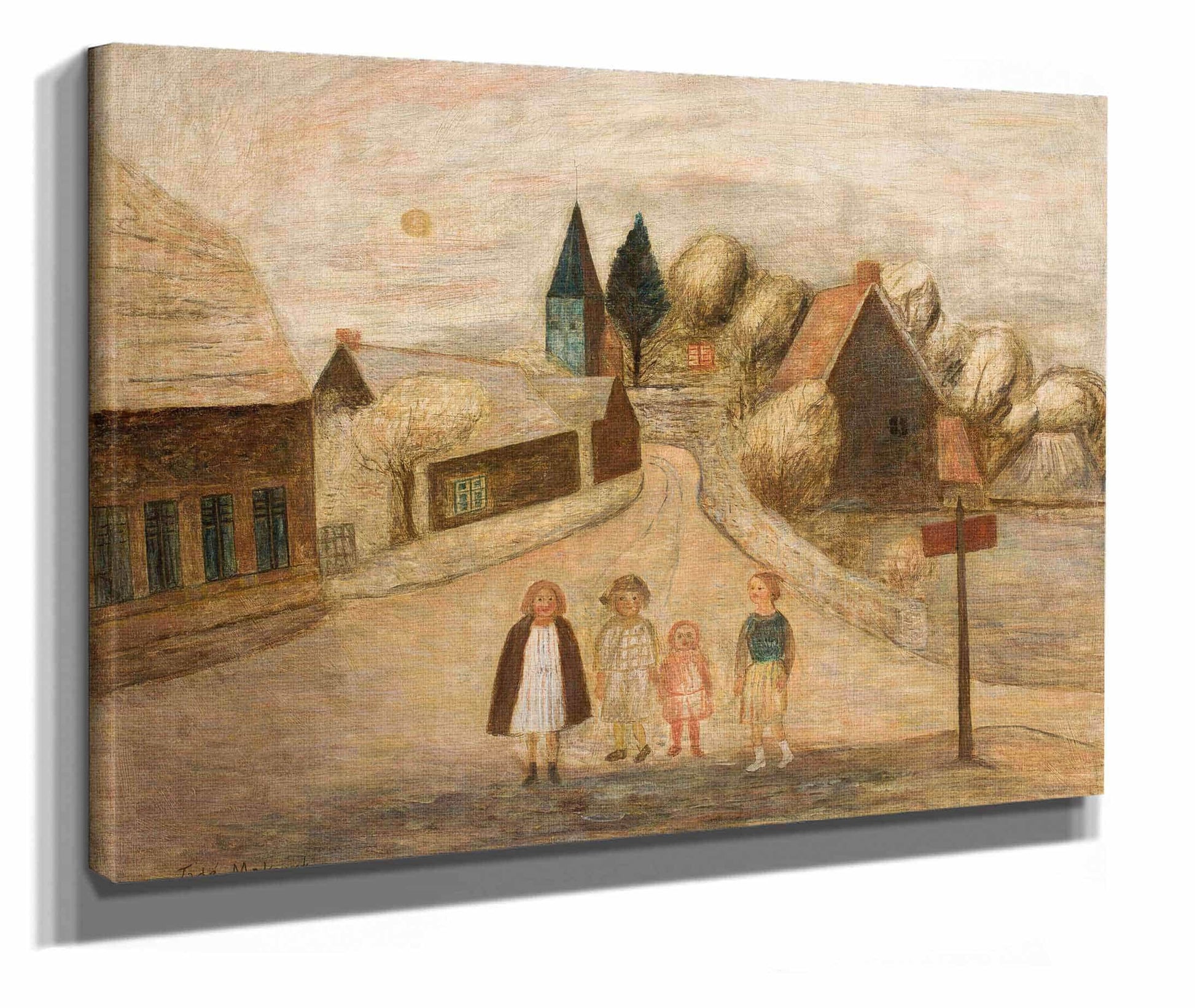 Norman Landscape Breuilpont by Tadeusz Makowski