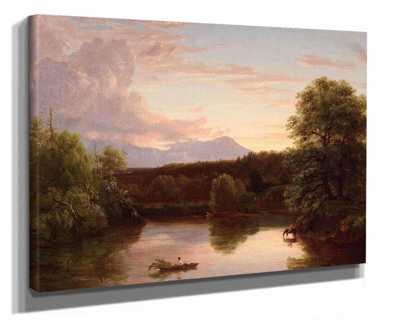 North Mountain And Catskill Creek by Thomas Cole