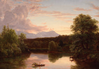 North Mountain And Catskill Creek by Thomas Cole