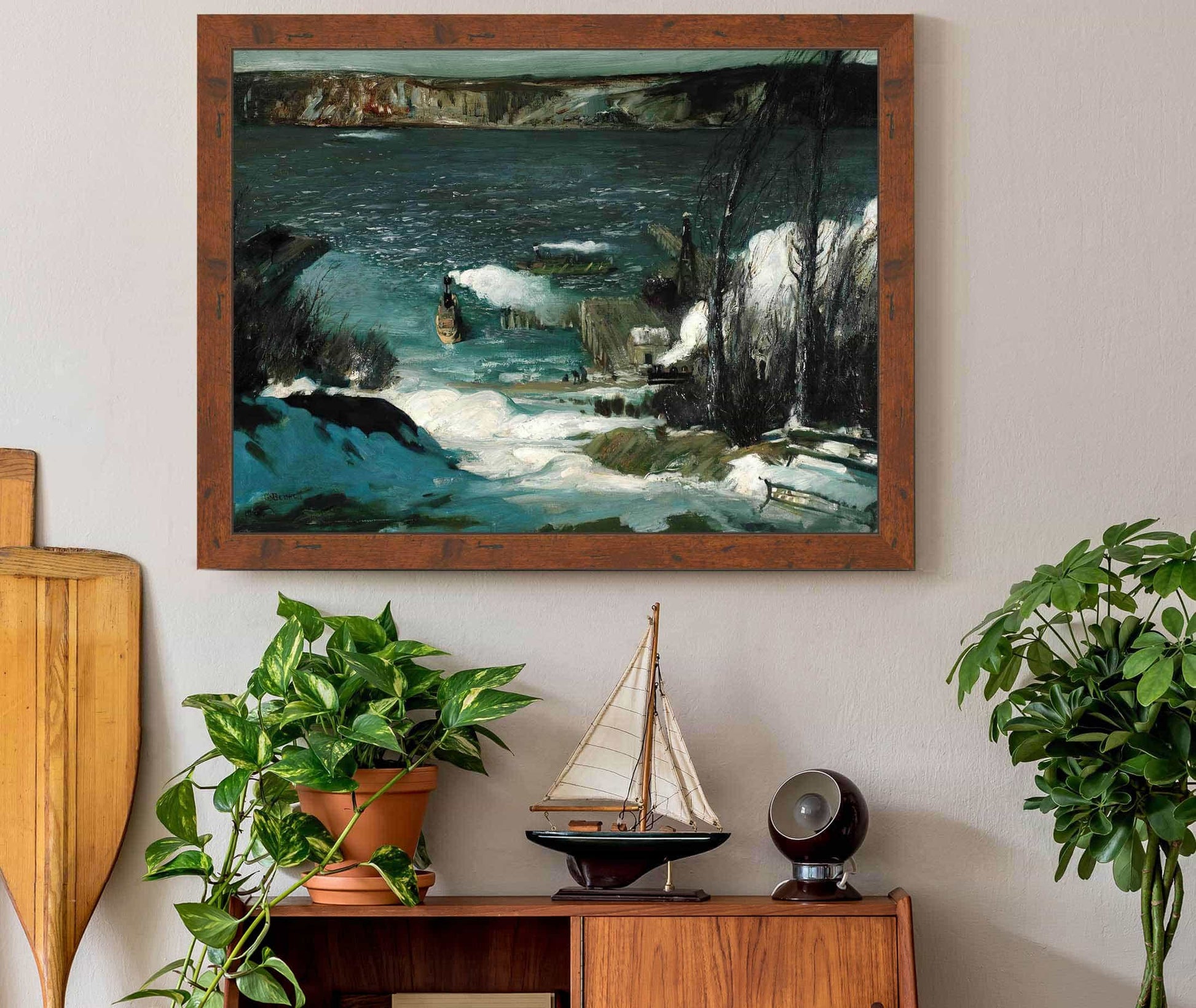 North River by George Wesley Bellows
