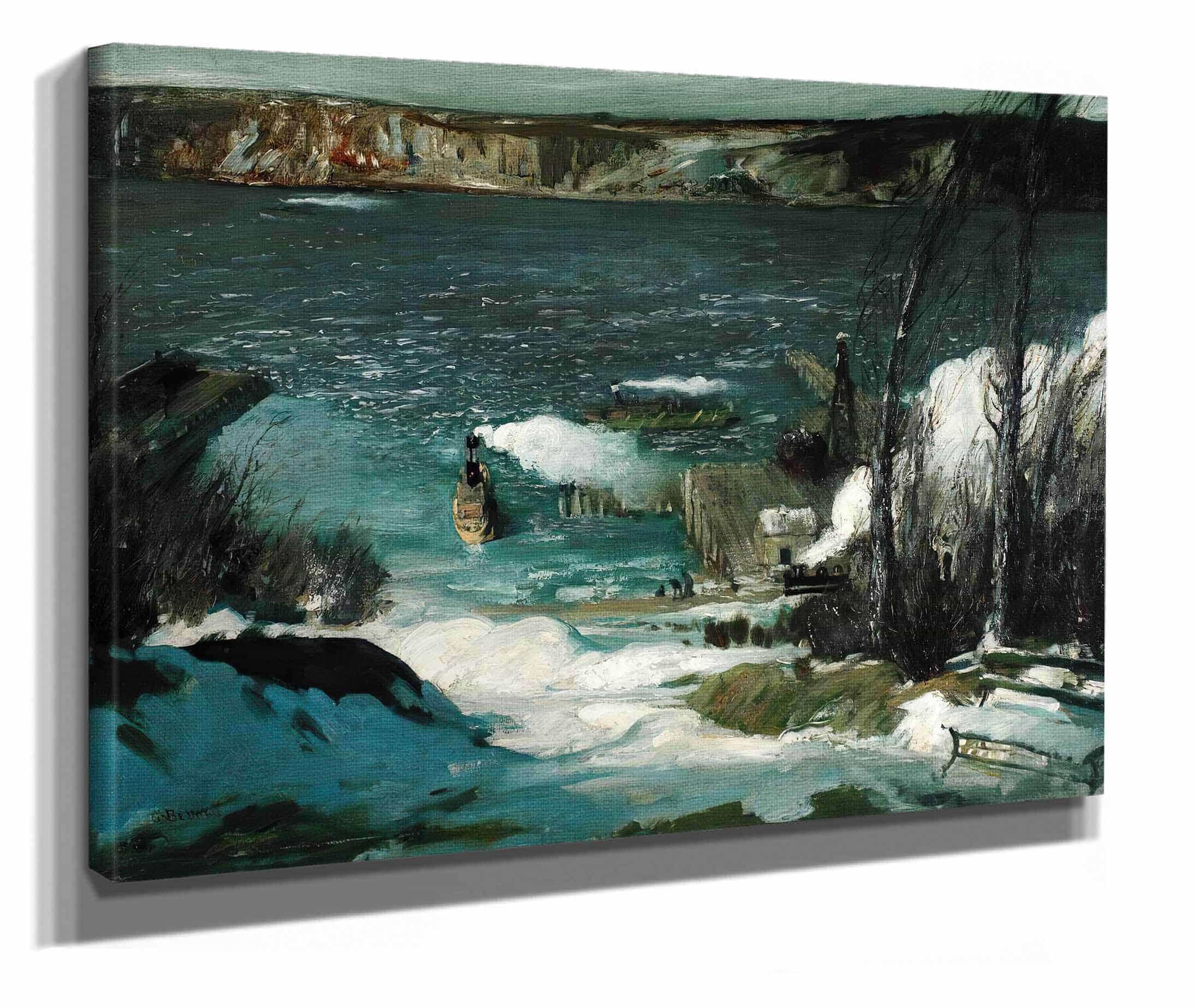 North River by George Wesley Bellows