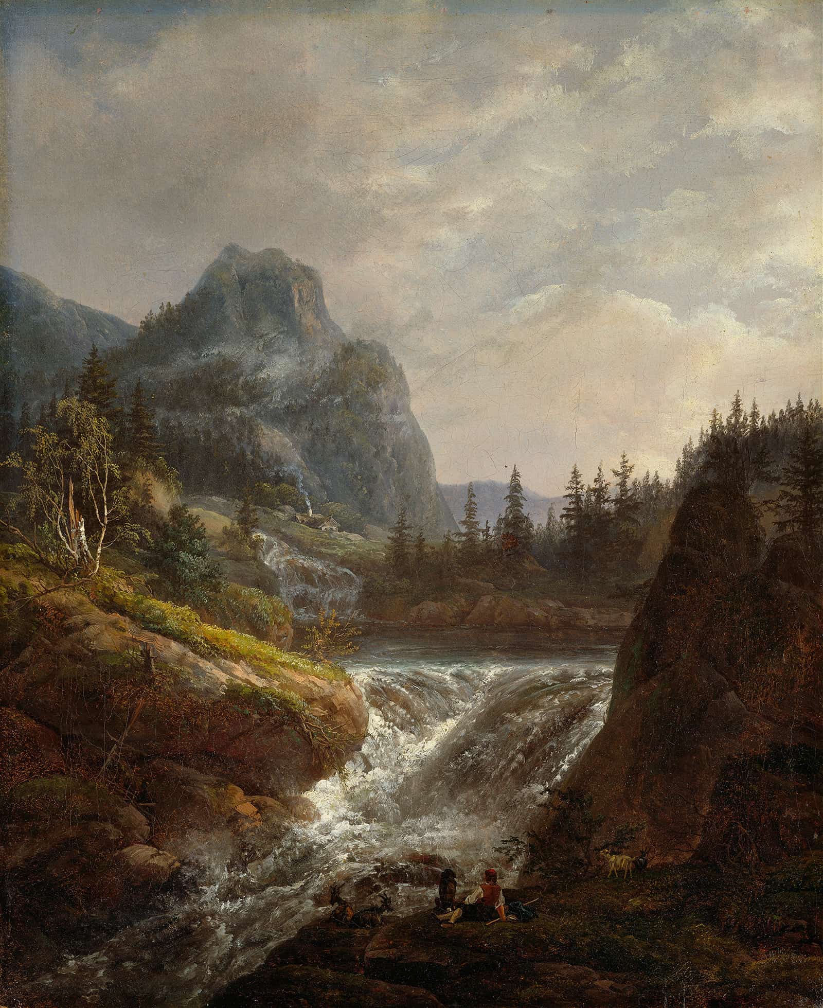 Norwegian Landscape by Johan Christian Dahl