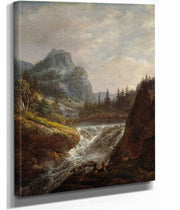 Norwegian Landscape by Johan Christian Dahl