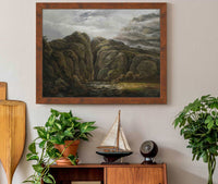 Norwegian Mountain Landscape by Johan Christian Dahl