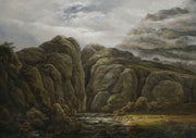 Norwegian Mountain Landscape by Johan Christian Dahl