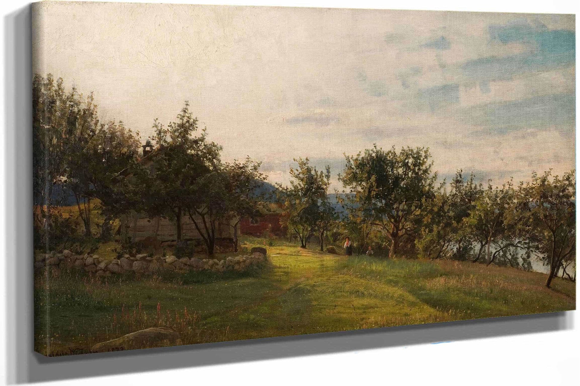 Nosthaug Kvinnherred by Amaldus Nielsen