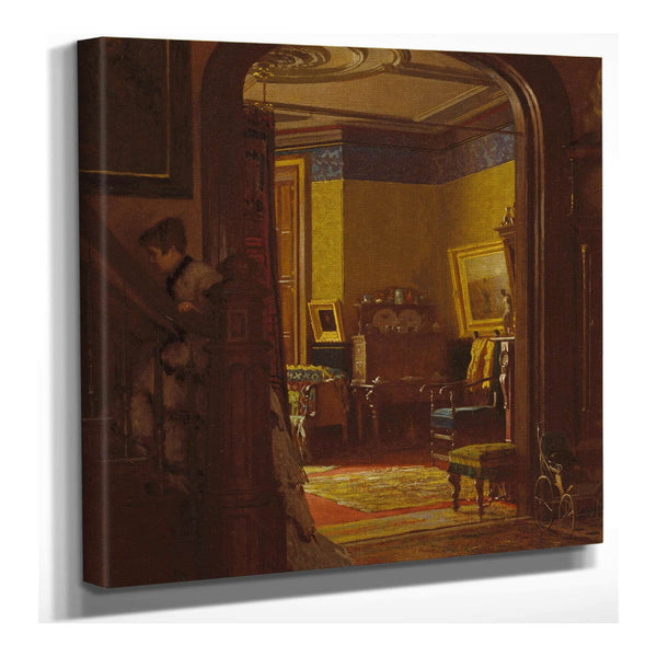 Not At Home by Eastman Johnson