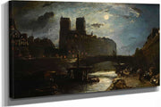 Notre Dame De Paris by Johan Barthold Jongkind