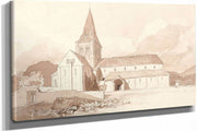 Notre Dame Sur Leau Domfront Normandy by John Sell Cotman
