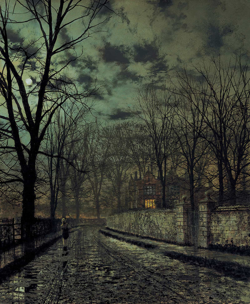 November by John Atkinson Grimshaw