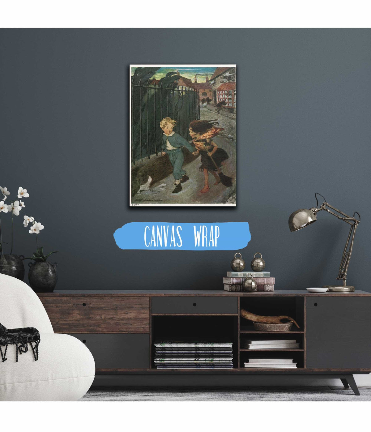 Now You Lead Me He Said Taking Her Hand And Ill Take Care Of You by Jessie Willcox Smith